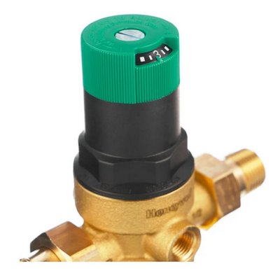 Фильтр промывной Honeywell-Braukmann 1/2" для холодной воды с регулятором давления FK06-1/2"AA