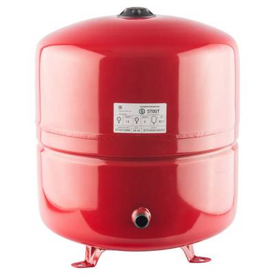 Бак расширительный для отопления Stout 50 л. боковое подключение STH-0005-000050