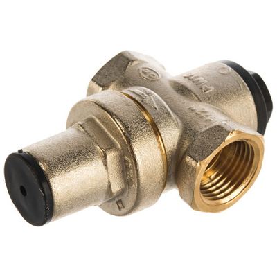 Редуктор давления Elsen вн-вн 1/2" 1-5,5 бар поршневой c компенсир. седлом Никель