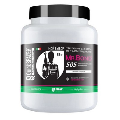 Паста герметизирующая (для воды) №505 400 г Pipal QS Mr.Bond 5050500400