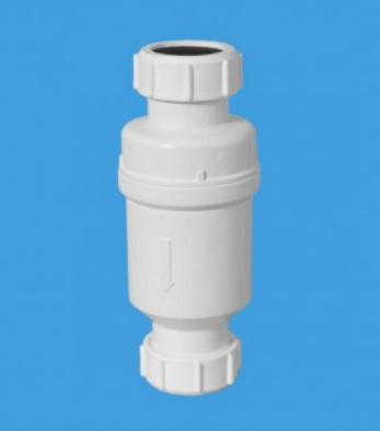 Сифон для раковины сухой 32х32 McAlpine MRNRV32C-PB