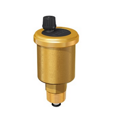 Воздухоотводчик Flamco Flovent 1/2" Латунь с отсек. клапаном
