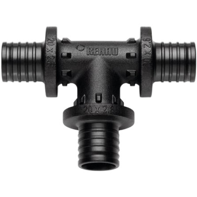 Тройник равнопроходной для труб из сшитого полиэтилена Рехау PX PPSU