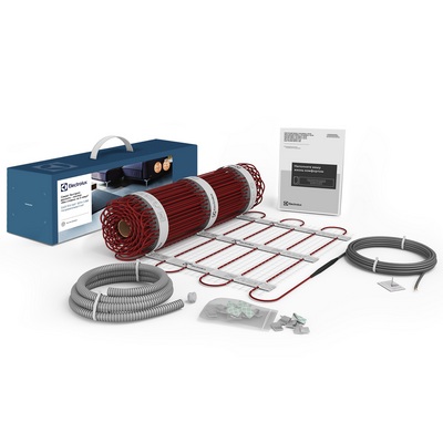 Мат нагревательный EASY FIX MAT EEFM 2-180-6 (самоклеящийся) c терморегулятором Electrolux, НС-1432031