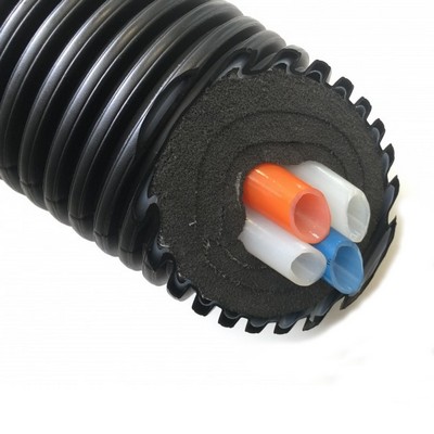 Теплотрасса четырёхтрубная на отопление/ГВС Terrendis без сердечника