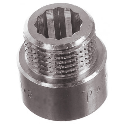 Удлинитель внутренняя/наружная резьба Elsen TIN латунь