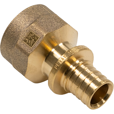 Переходник с внутренней резьбой для труб из сшитого полиэтилена Рехау Rautitan MX DZR латунь