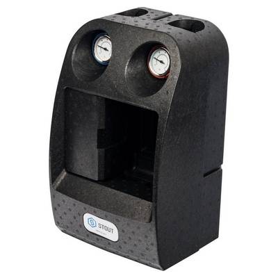 Насосная группа с 3-ходовым приводным смесителем Ду25 в теплоизоляции (без насоса) Stout SDG-0003-002501