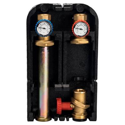 Насосная группа с прямым контуром Ду32 в теплоизоляции (без насоса) Stout SDG-0001-003201