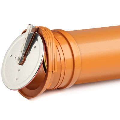 Клапан обратный канализационный выпускной Karmat Ø250 ZBK250