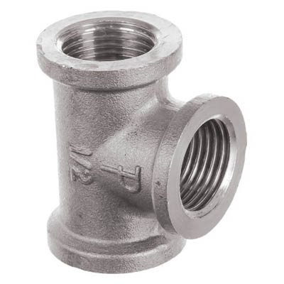 Тройник с внутренней резьбой Elsen TIN латунь