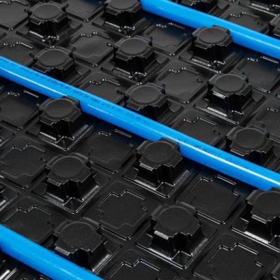 Мат для тёплого водяного пола с бобышками Knauf Therm Тёплый пол PRO S=0,72 м2