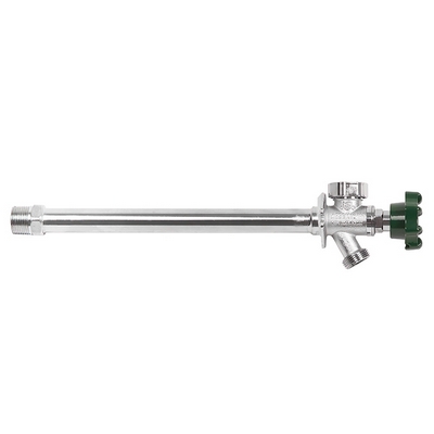 Незамерзающий кран латунный вн-НАР резьба 1/2"х 3/4" с антисифоном Arrowhead FA75