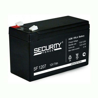 Аккумулятор усиленный12В, 7 Ачl ES-BACC-07 EctoControl ec01028