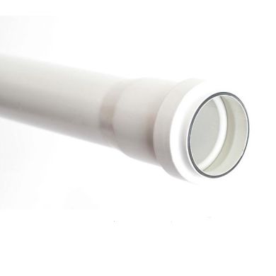 Труба для внутренней канализации с раструбом Ø32 L=250 БЕЛАЯ HT Ostendorf 559010