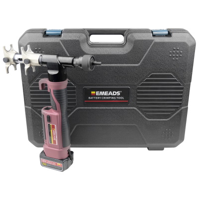 Пресс-инструмент для PEX труб Emeads SL-1240PE/PZ-1240PE аккумуляторный в чемодане
