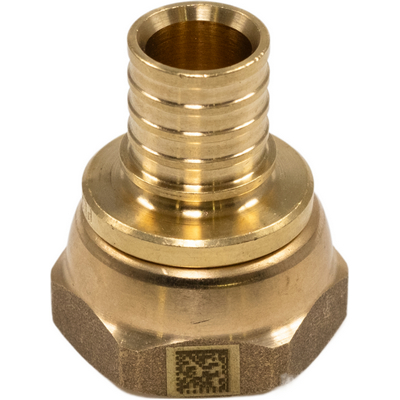 Переходник с накидной гайкой для труб из сшитого полиэтилена Рехау Rautitan MX DZR латунь
