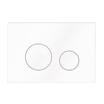 Клавиша смыва Elsen пластик круглая форма, белый E11.white