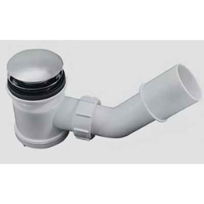 Сифон для душевого поддона D=70 мм 11/2"х40/50 пластик McAlpine MRS5C-SL-65