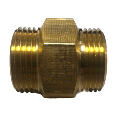 Обратный клапан шаровой с НАРУЖНОЙ резьбой, латунь, Апогей