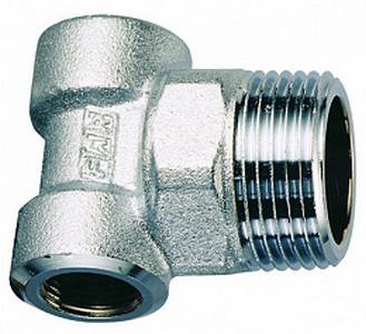 Тройник коллекторный наружная/внутренняя/внутренняя резьба 3/4"х1/2"х1/2" Хром FAR FK 4061 3412