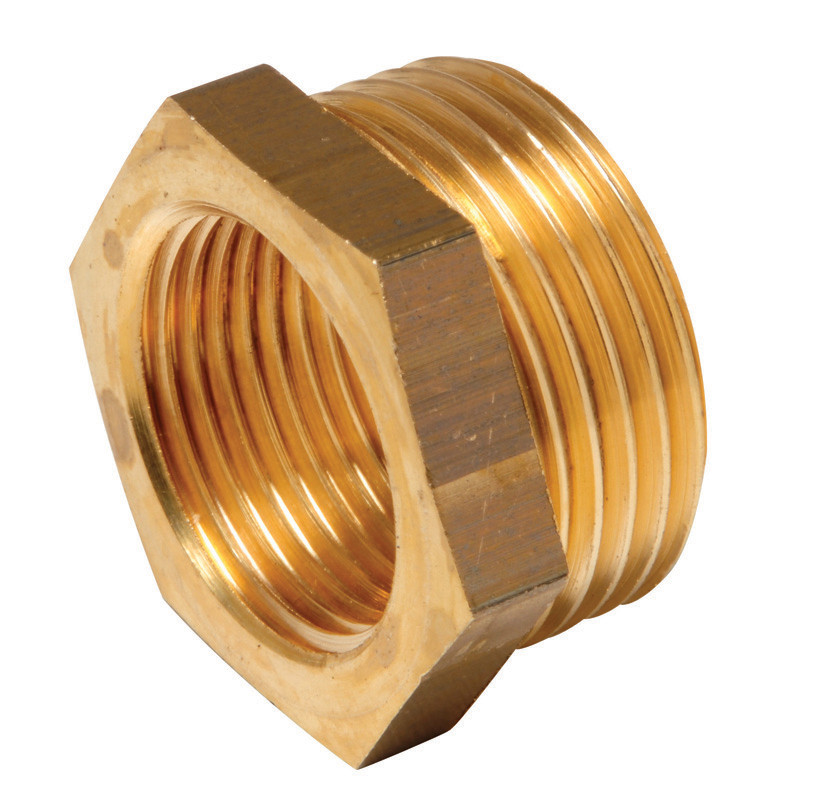 Футорка наружная/внутренняя резьба Elsen Metalit латунь