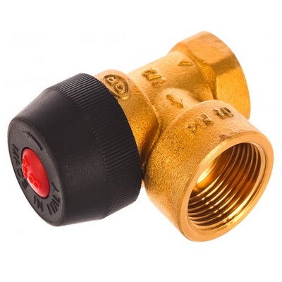 Клапан предохранительный для отопления 8 бар с внутренней резьбой ВВ 3/4"х1/2" Elsen ESV08.1234