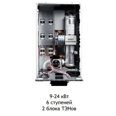 Котёл электрический Baxi Ampera Pro 18 1-контур., настенный 18 кВт