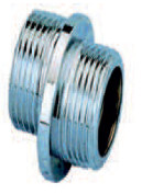 Эксцентрик латунный НАРУЖНАЯ/НАРУЖНАЯ резьба НН 1/2"х5 мм Хром Comap 2140