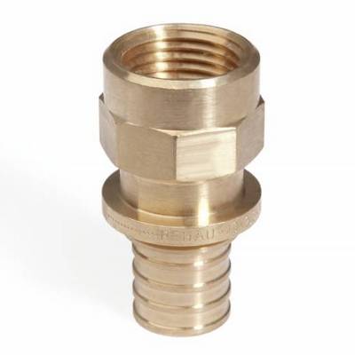 Переходник с внутренней резьбой для труб из сшитого полиэтилена Рехау Rautitan RX+ Бронза