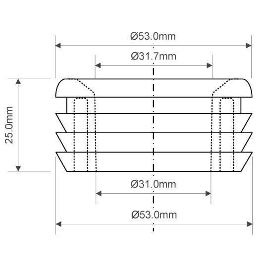 Манжета 50х32 мм для канализации McAlpine FLEXCONN-5032