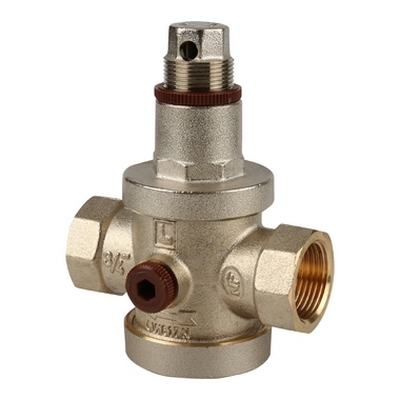 Редуктор давления Itap вн-вн 3/4" 1-6 бар БЕЗ манометра Никель