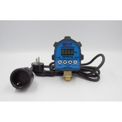 Реле давления электронное РДЭ-М 10-2,2 кВт-5% НАР 1/2" Extra Акваконтроль 1802150000