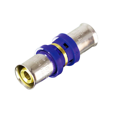 Муфта Ø20 пресс для металлопластиковых труб Tim F-S2020