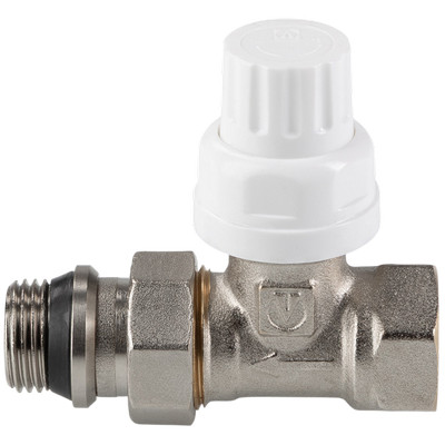 Кран для радиатора термостатический прямой 1/2" с EPDM кольцом Valtec VT.032.NR.04