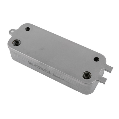 Теплообменник вторичный 18 пластин для котлов Bosch, Buderus, Junkers, 87167710390