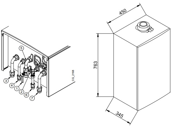 Котёл газовый конденсационный Baxi Luna Platinum+ 24 кВт 7219692--