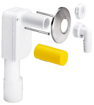 Сифон для стиральных машин под штукатурку Ø22х40/50 Viega 452452