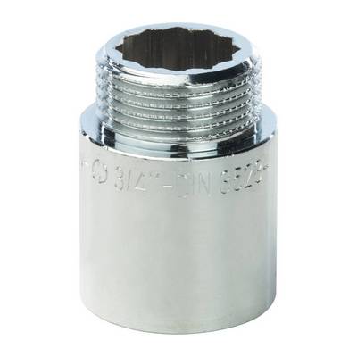 Удлинитель латунный внутренняя/наружная резьба хромированный Stout