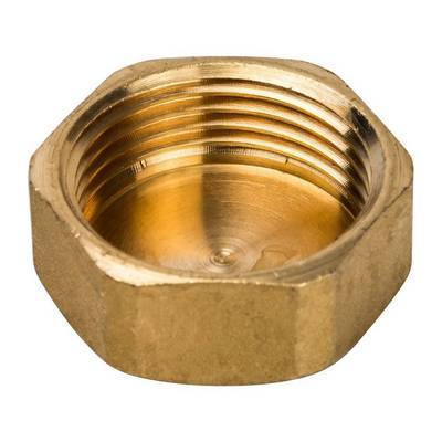 Заглушка латунная внутренняя резьба Stout