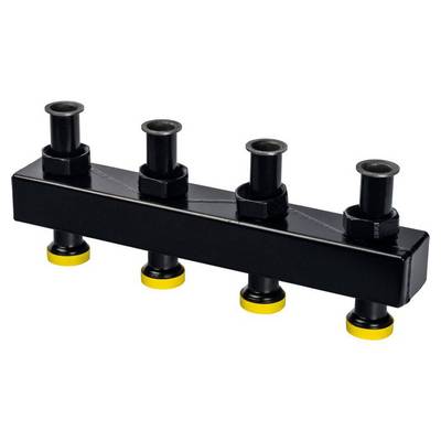 Коллектор для котельных на 3 контура с ВР 11/2"хНР 11/2"стальной в теплоизоляции (верх. и нижн. патрубки) Stout SDG-0017-004023