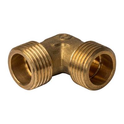 Угол латунный наружная/наружная резьба Stout