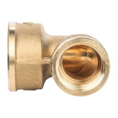 Угол латунный переходной внутренняя/внутренняя резьба Stout