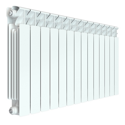Радиатор отопления Rifar Base 500 24 секции биметаллический секционный боковое подключение rb50024