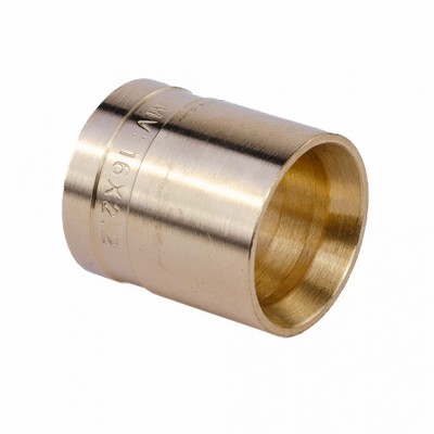 Гильза надвижная для труб из сшитого полиэтилена MVI  латунь