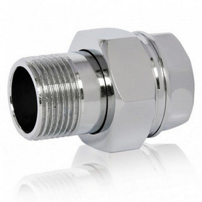 Американка латунная внутренняя/НАРУЖНАЯ резьба ВН 1" Хром Giacomini R18 R18X005