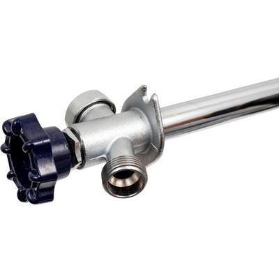 Незамерзающий кран латунный НАР-НАР резьба 1/2"х3/4" хром WWSystem