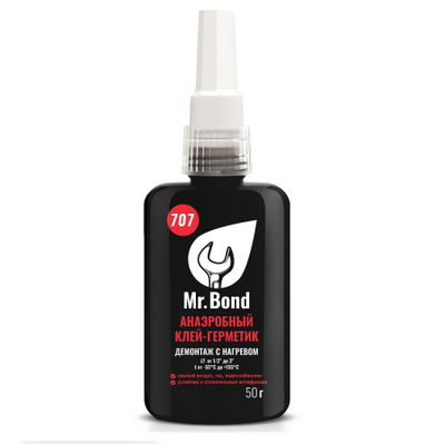 Фум жидкий КРАСНЫЙ 50 г №707 демонтаж с нагревом Mr.Bond MB4070700050