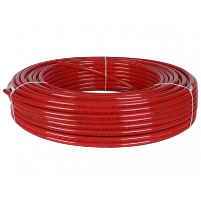 Рехау Труба PEX-а Rautherm S с кислородным барьером, красная (цена за 1 м)
