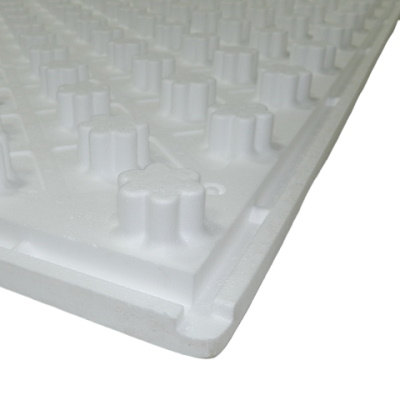 Мат для тёплого водяного пола с бобышками WaterFloor S=0,72 м2 без покрытия
